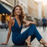 What color shoes to wear with a blue dress?