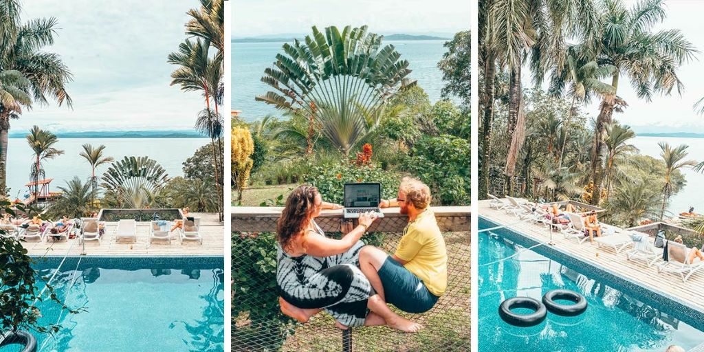 Traveler enjoying a luxurious getaway while saving money with smart booking strategies