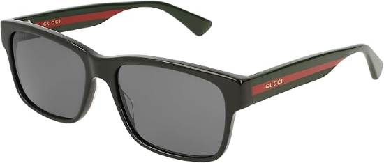 Gucci GG0340S Sunglasses Black Multicolor