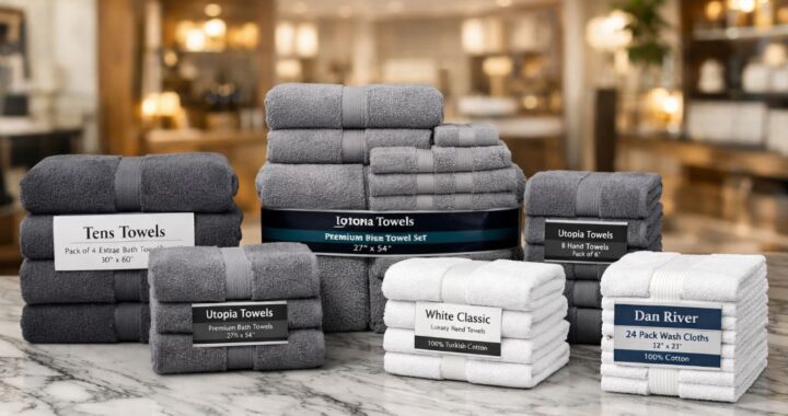 Best affordable bath towels in 2026 comparison showing soft cotton towels that feel like luxury hotel quality.