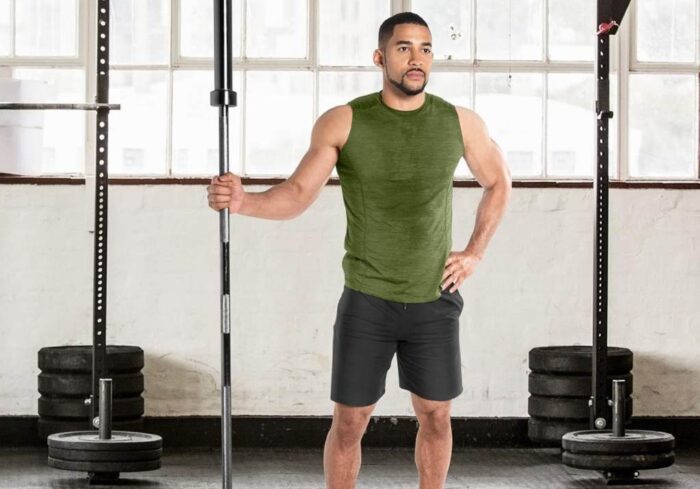Sun & Sand Sports Men's Active Training T-Shirt Green