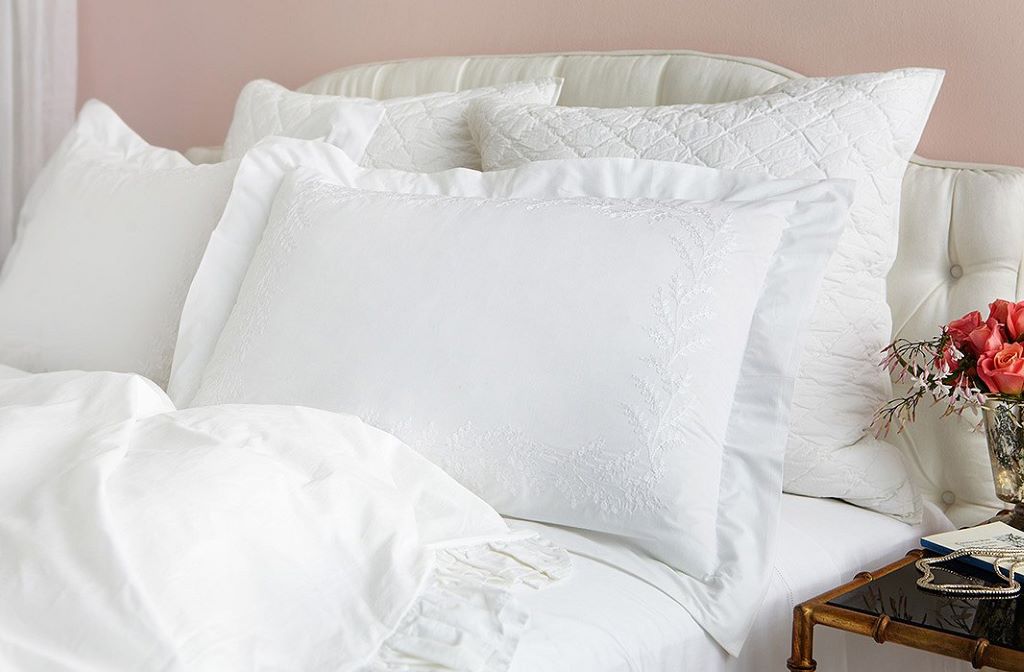 Modern bedroom featuring luxury queen size pillows designed for comfort, style, and better sleep
