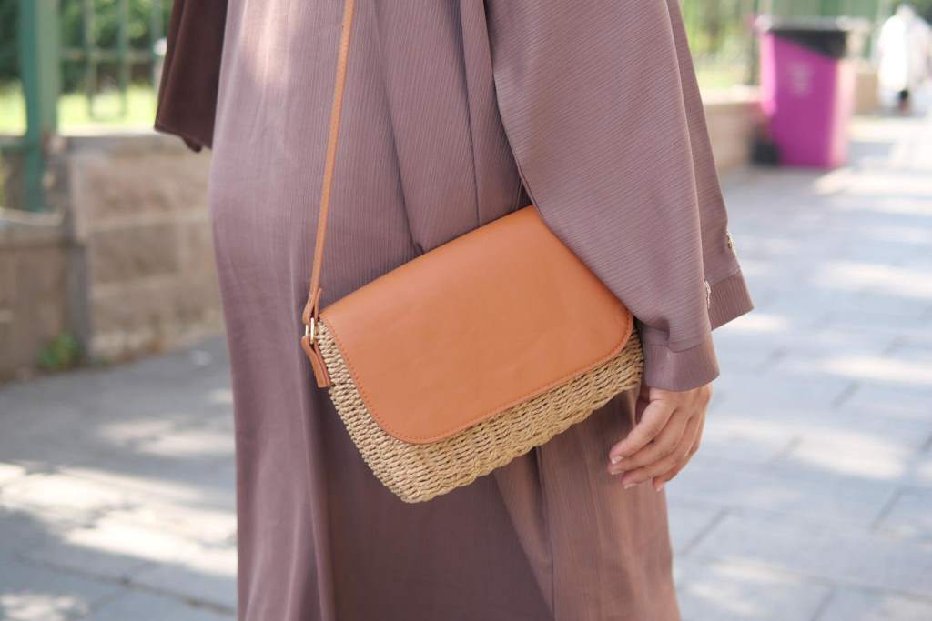 women with stylish casual tote purse
