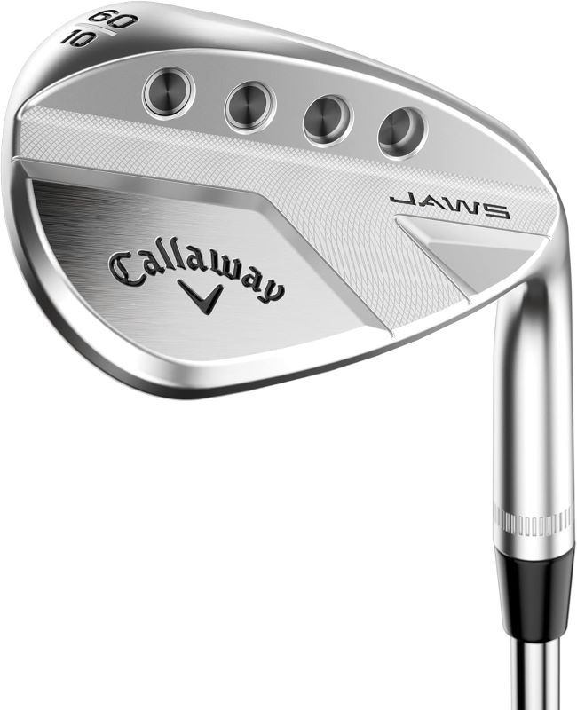 Callaway JAWS Full Toe lob wedge (58°) for left-handed golfers, designed for maximum spin, control, and greenside shot versatility