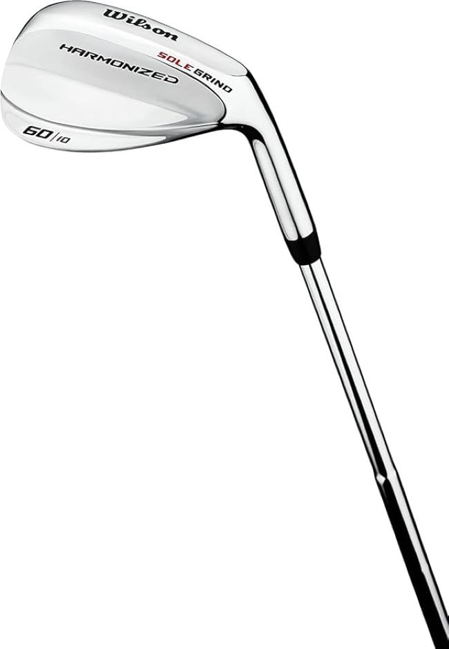 Wilson Harmonized golf wedges designed for forgiving performance, improved control, and reliable short game play