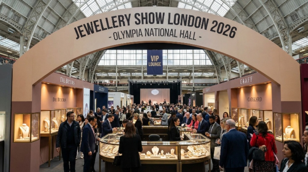 Jewellery Show London 2026 trade event at Olympia London National Hall