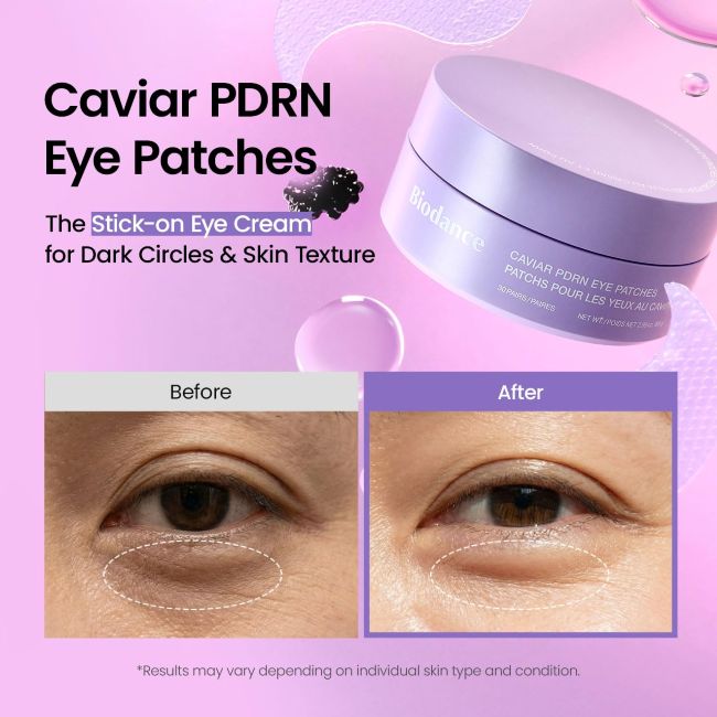 BIODANCE PDRN Hydrogel Eye Patches for under-eye care