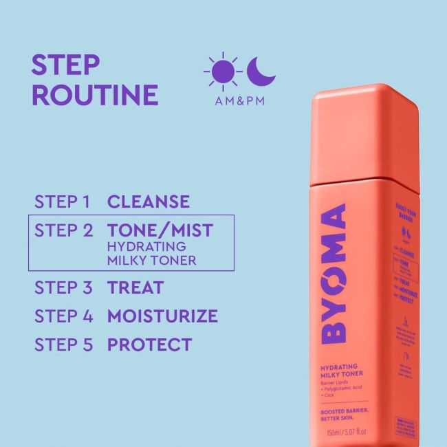 BYOMA hydrating face toner for a moisture-focused routine