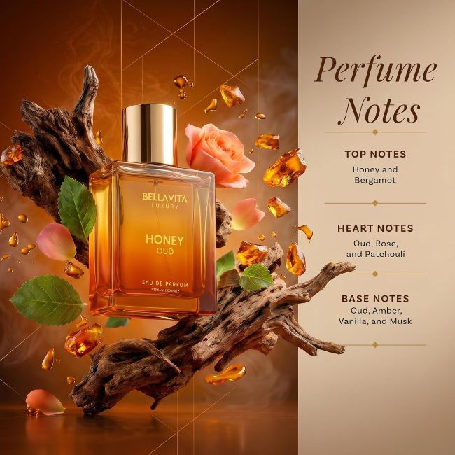 Bellavita Luxury Honey Oud fragrance for men and women
