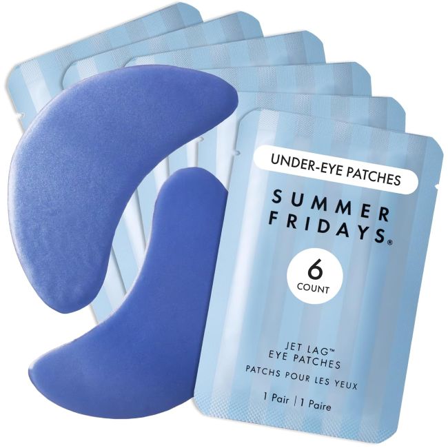 Summer Fridays Jet Lag Eye Patches for under-eye care
