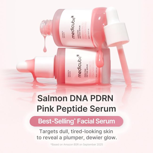 medicube PDRN Peptide Serum bottle and packaging